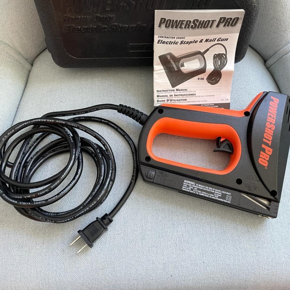 Arrow 9100K PowerShot Pro Electric Staple and Nail Gun - Picture 3 of 6